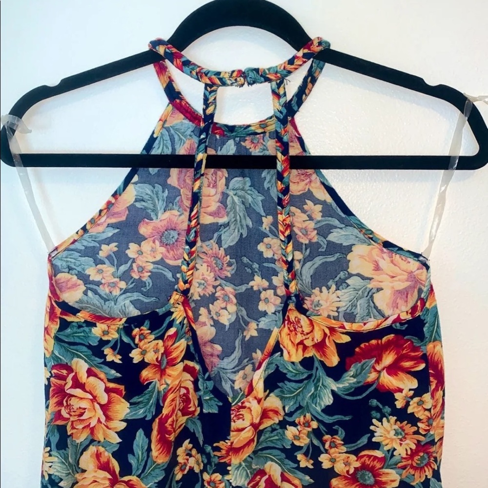 Floral Halter Dress - Picture 4 of 10
